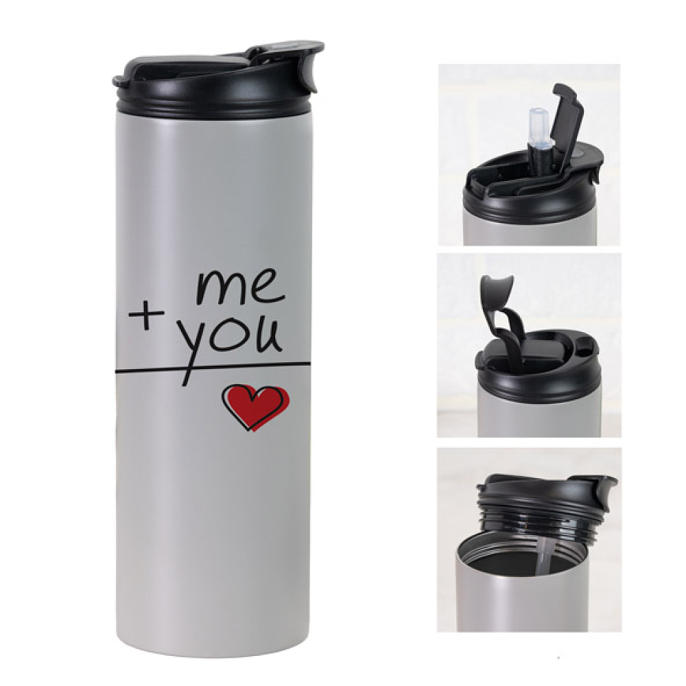 Me + You - Sports Gym Θερμός 600 ml