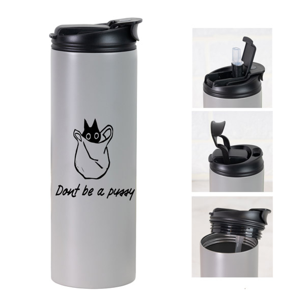 Dont be a p*ssy - Sports Gym Θερμός 600 ml