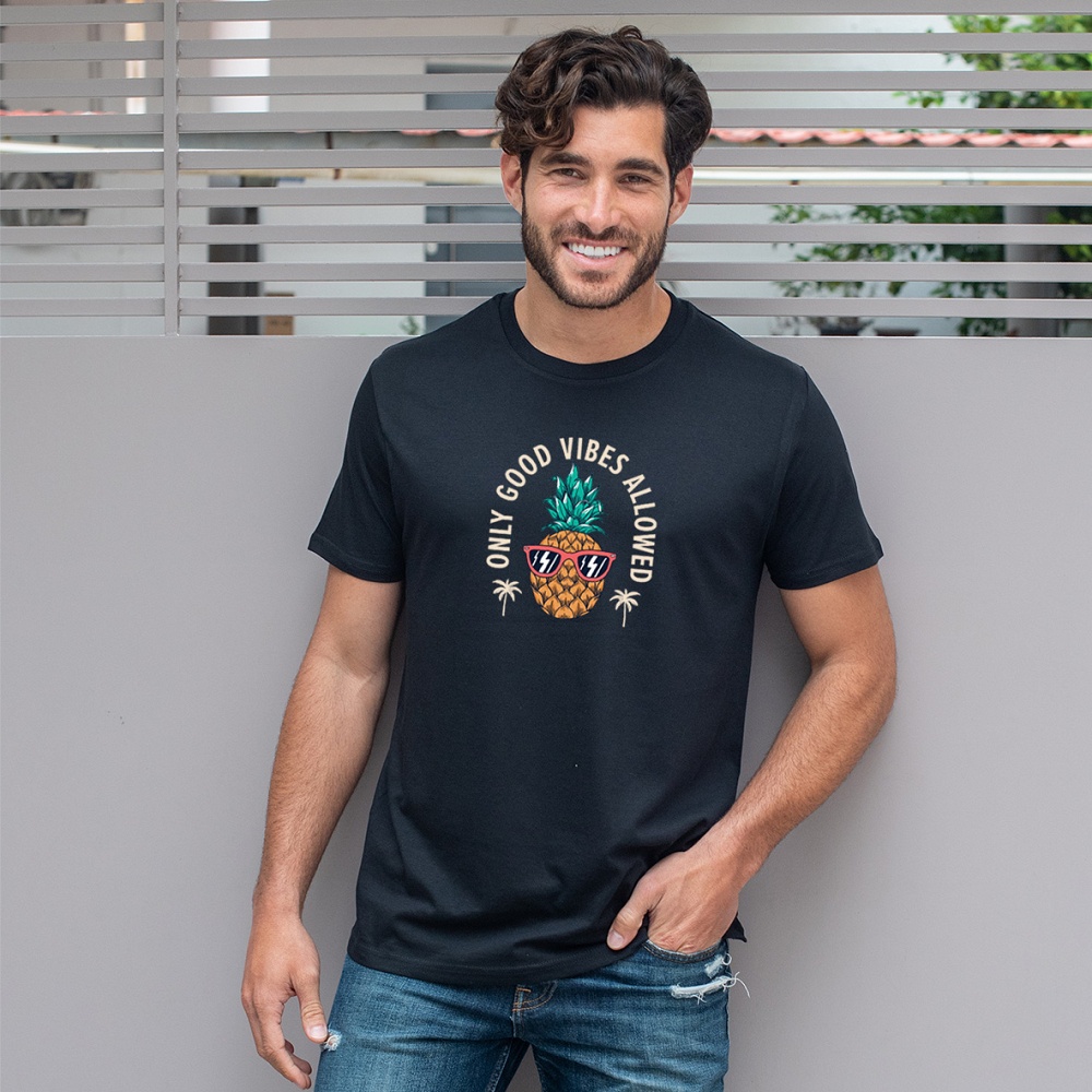 Good Vibes -  Organic Vegan T-Shirt Unisex