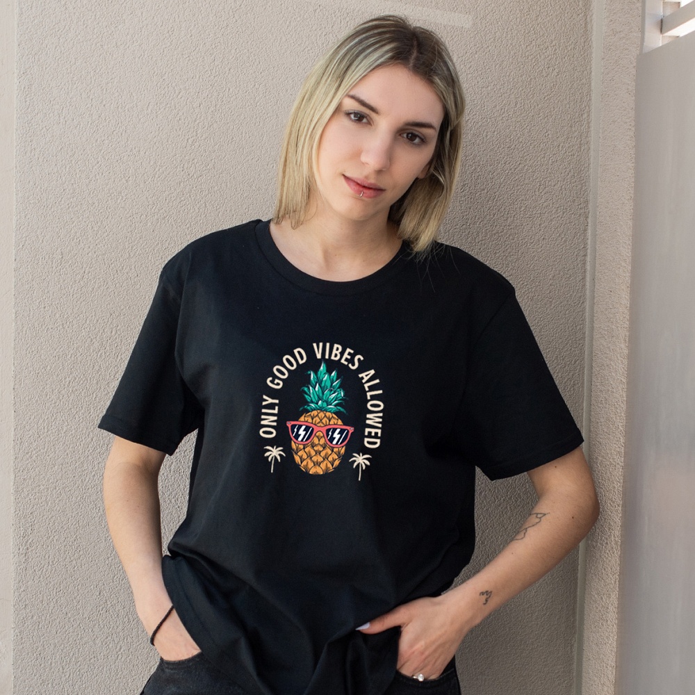 Good Vibes -  Organic Vegan T-Shirt Unisex