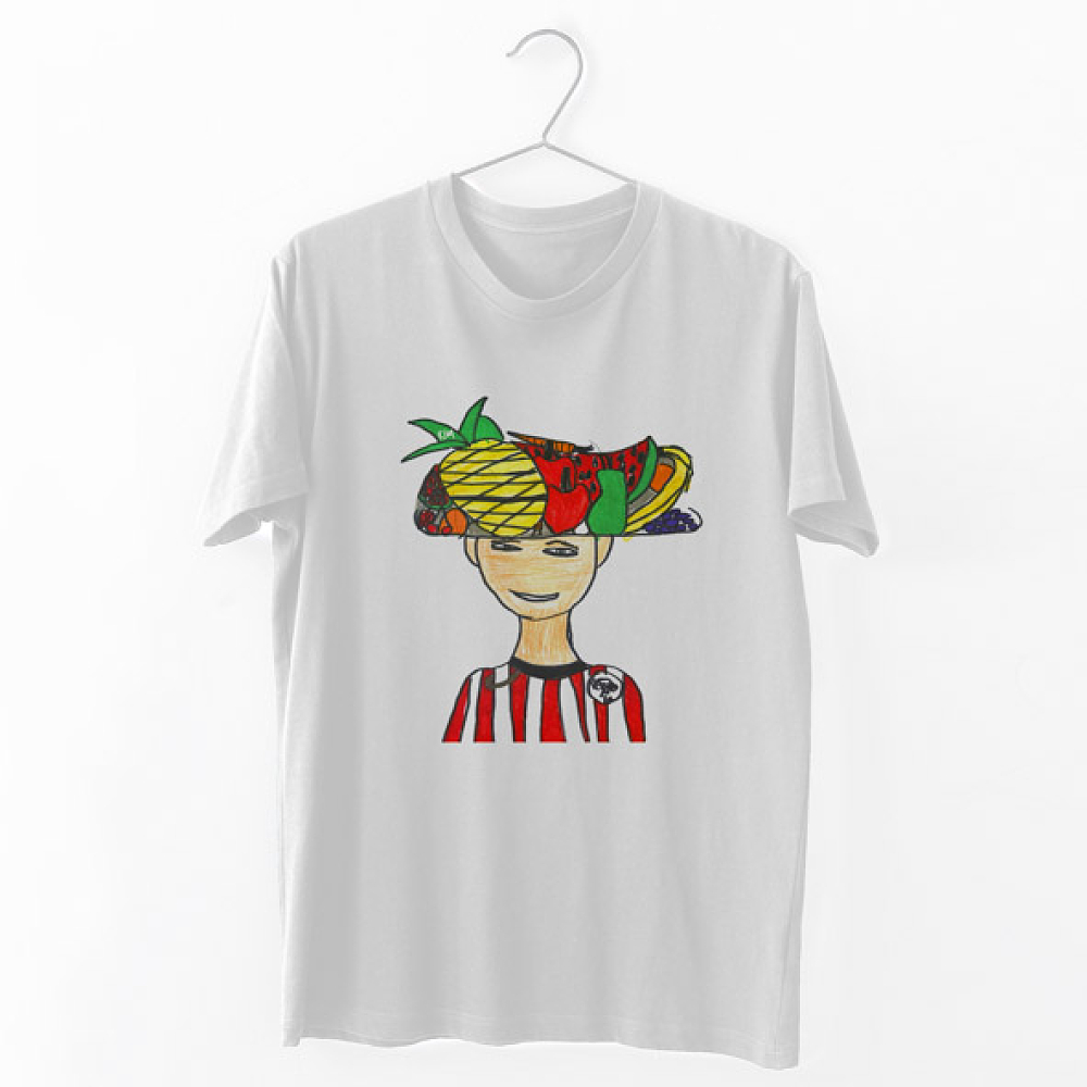 Fruit Hat  - Organic Vegan T-Shirt Unisex