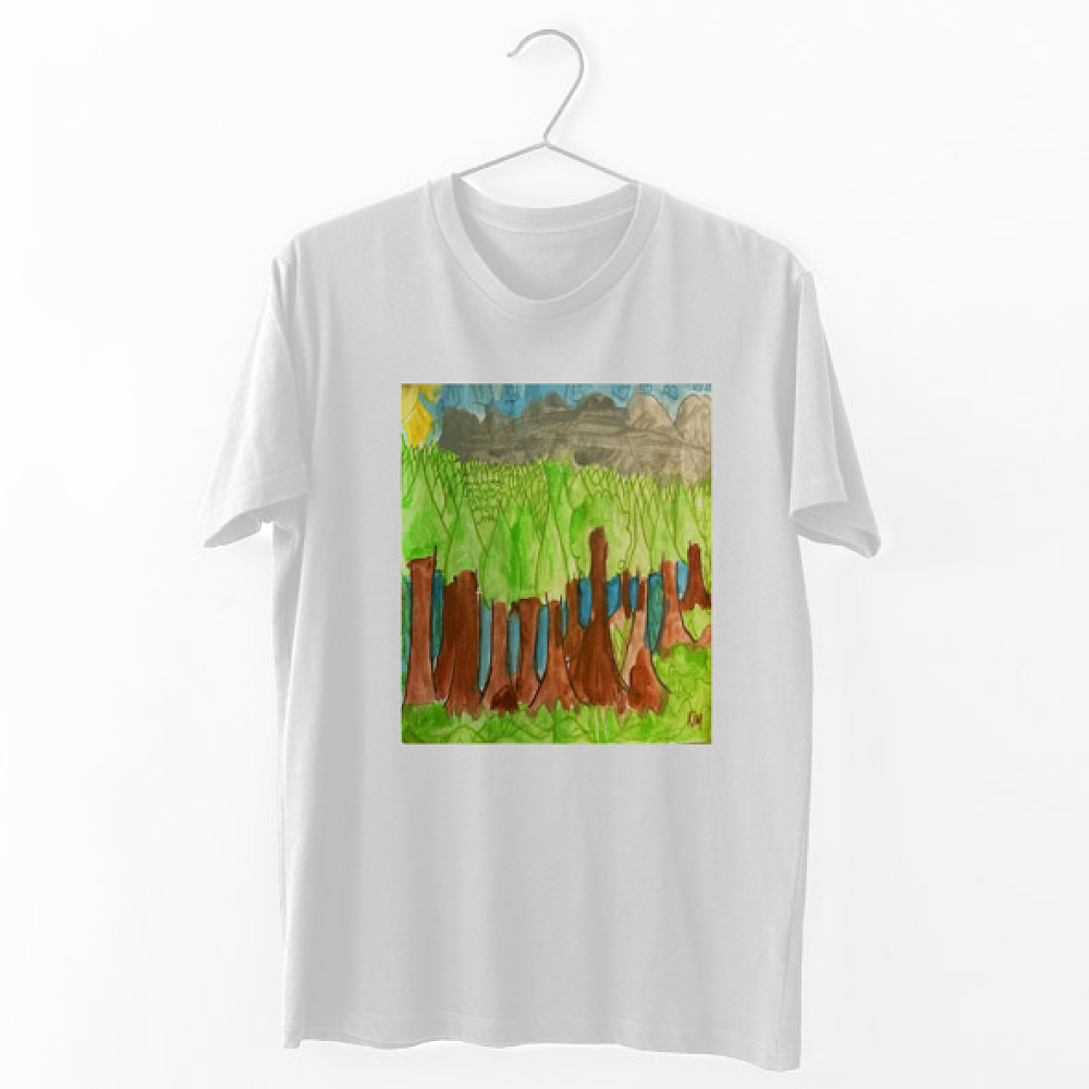 Forest - Organic Vegan T-Shirt Unisex