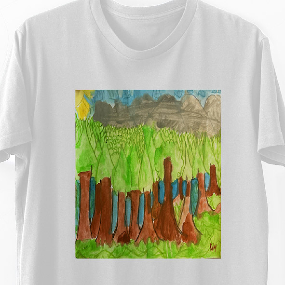 Forest - Organic Vegan T-Shirt Unisex