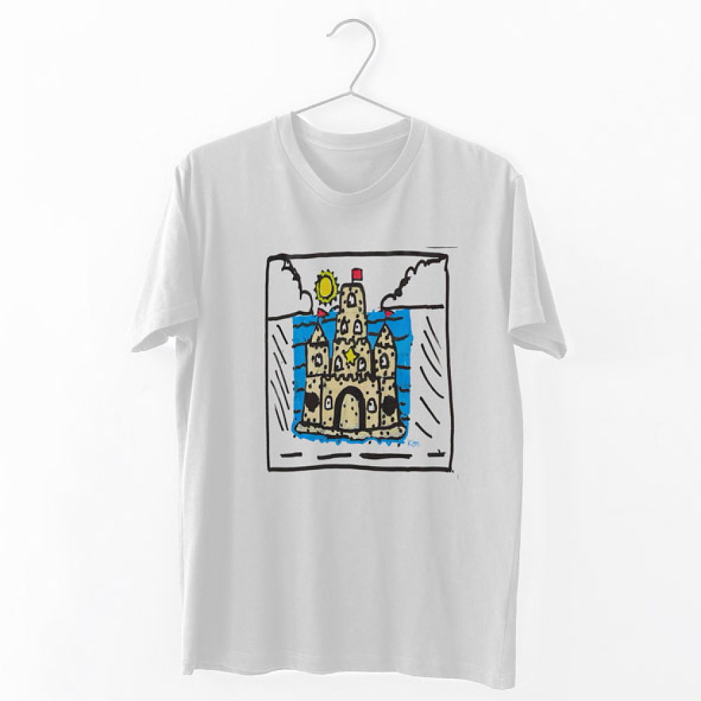 Castle -  Organic Vegan T-Shirt Unisex