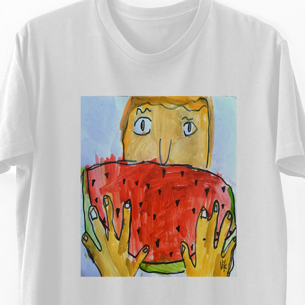 Watermelon II  -  Organic Vegan T-Shirt Unisex