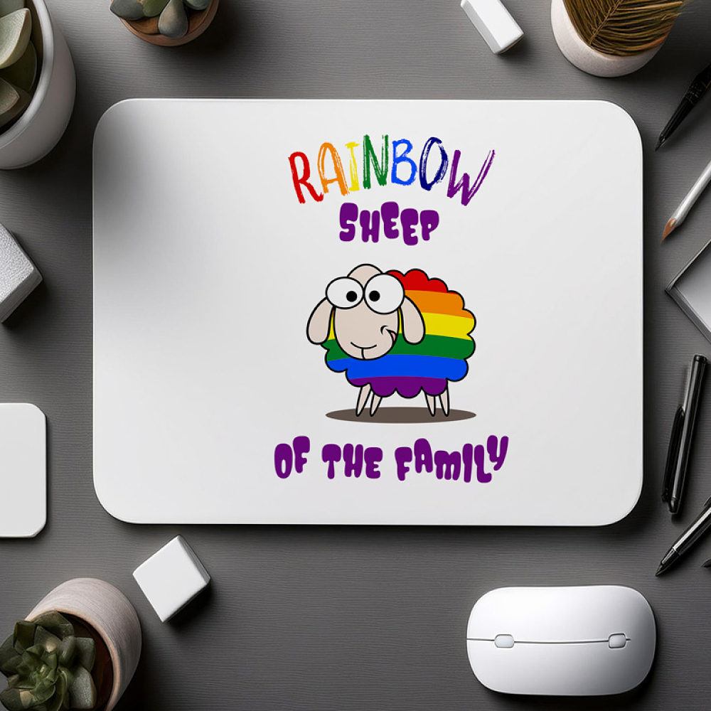 Sheep of the family - Mousepad