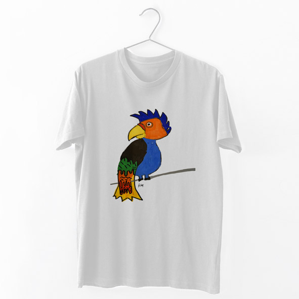 Birds - Organic Vegan T-Shirt Unisex