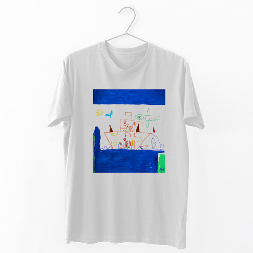 Ship -  Organic Vegan T-Shirt Unisex