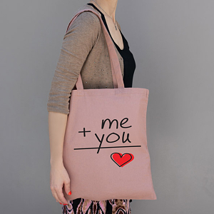 Me + You - Πάνινη τσάντα
