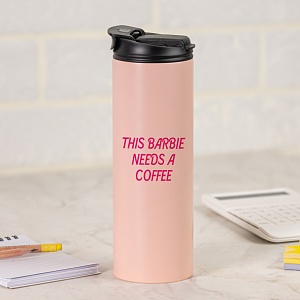 This Barbie needs a coffee -  Sports Gym Θερμός 600 ml