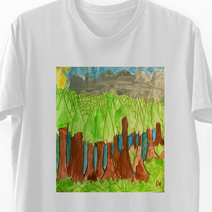 Forest - Organic Vegan T-Shirt Unisex