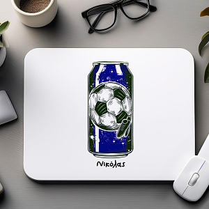 Football blue - Mousepad