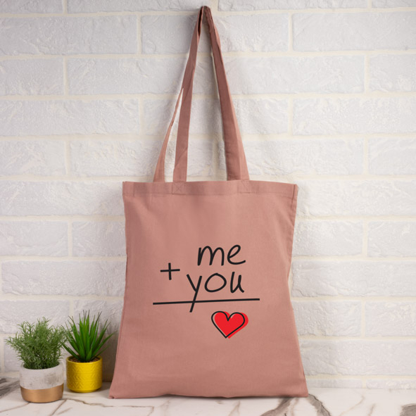 Me + You - Πάνινη τσάντα