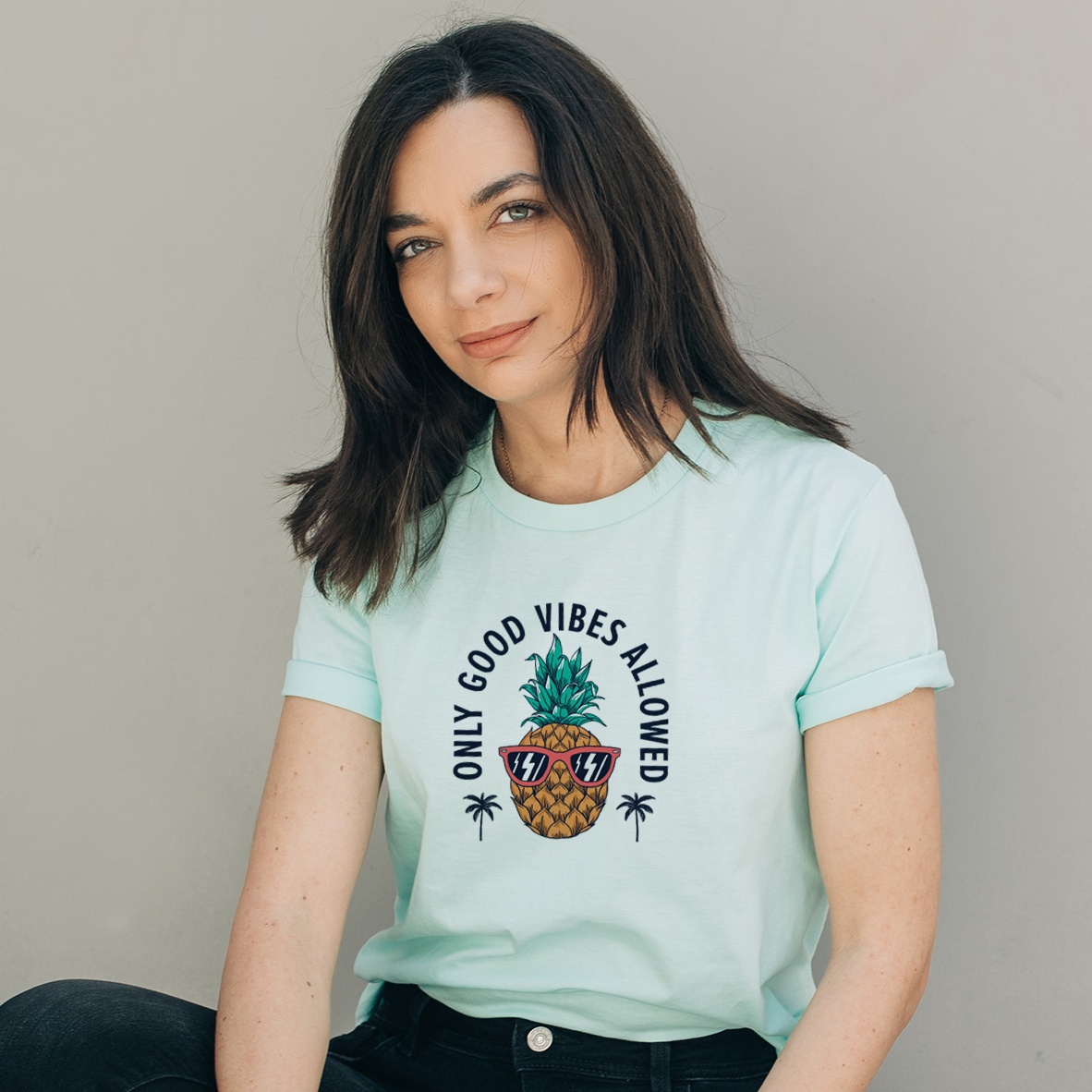 Good Vibes -  Organic Vegan T-Shirt Unisex