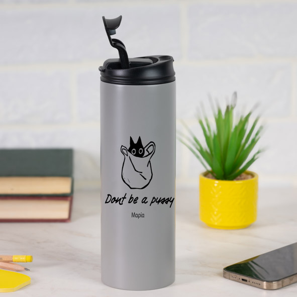 Dont be a p*ssy - Sports Gym Θερμός 600 ml