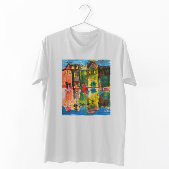 Σπίτια - Organic Vegan T-Shirt Unisex