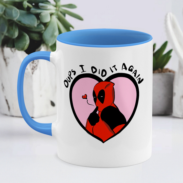 Oups i did it again - Κουπα deadpool