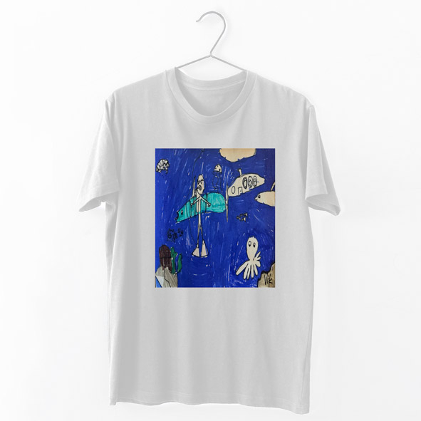 Βυθός τησ Θάλασσας - Organic Vegan T-Shirt Unisex