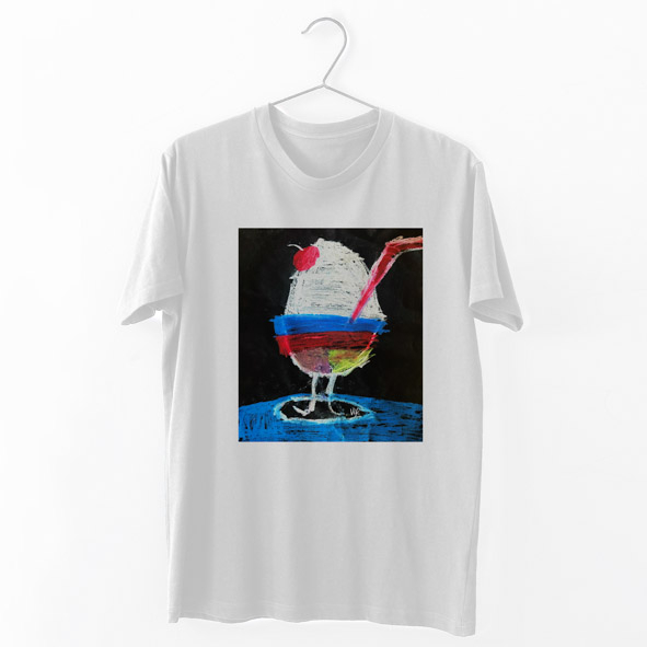 Ice Cream II  -  Organic Vegan T-Shirt Unisex