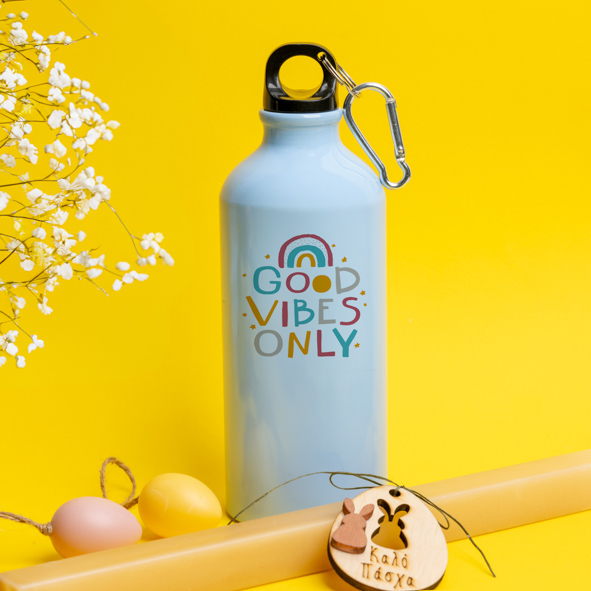 Good Vibes Only  - Λαμπάδα Με Ποδηλατικό Μπουκάλι 600ml