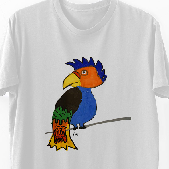 Birds - Organic Vegan T-Shirt Unisex