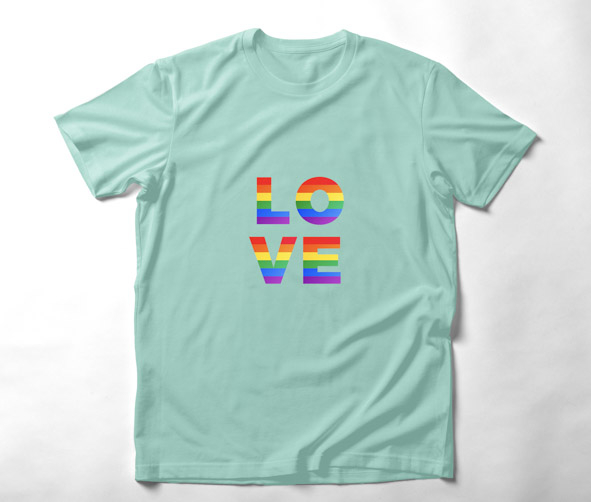 Love - Organic Vegan T-Shirt Unisex