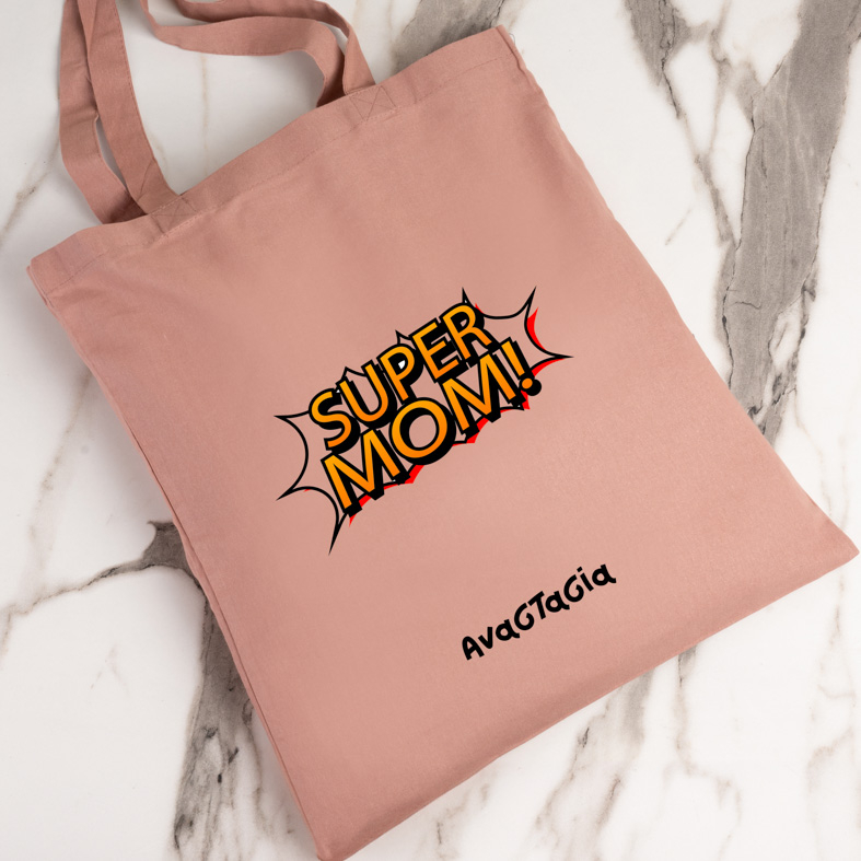 SUPER MOM II- Πάνινη τσάντα