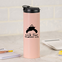 Living that Teachers life - Sports Gym Θερμός 600 ml