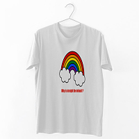 Why is straight the default - Organic Vegan T-Shirt Unisex