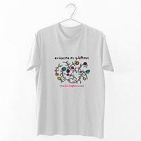 Ανάμεσα σε Ηλίθ*ους- Organic Vegan T-Shirt Unisex