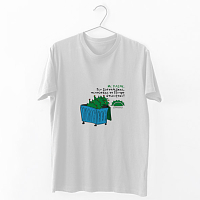 Με πασόκ - Organic Vegan T-Shirt Unisex