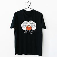 Γιατί είμαι εδώ -  Organic Vegan T-Shirt Unisex