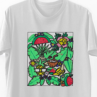 Coconut -  Organic Vegan T-Shirt Unisex