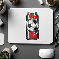 Football Red - Mousepad