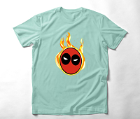 Mad Deadpool - Organic Vegan T-Shirt Unisex