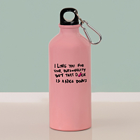 Love You For Your Personality -  Ποδηλατικό Μπουκάλι 600 ml